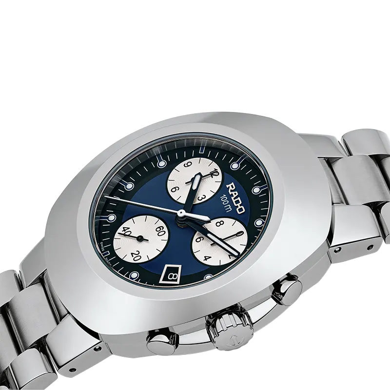 Rado DiaStar Blue Dial Original Chronograph Men's Watch  R12638173